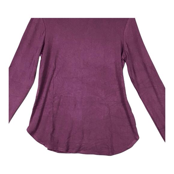 Premise Women’s Purple Mock Neck Long Sleeve Sweater Size M NWOT - Picture 3 of 9